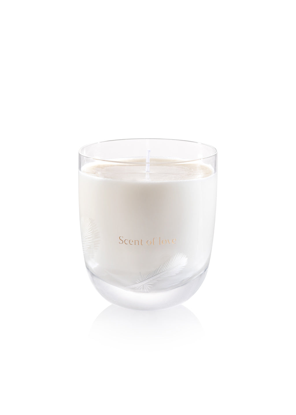 Candle SCENT OF LOVE Amor Fati 220 ml clear