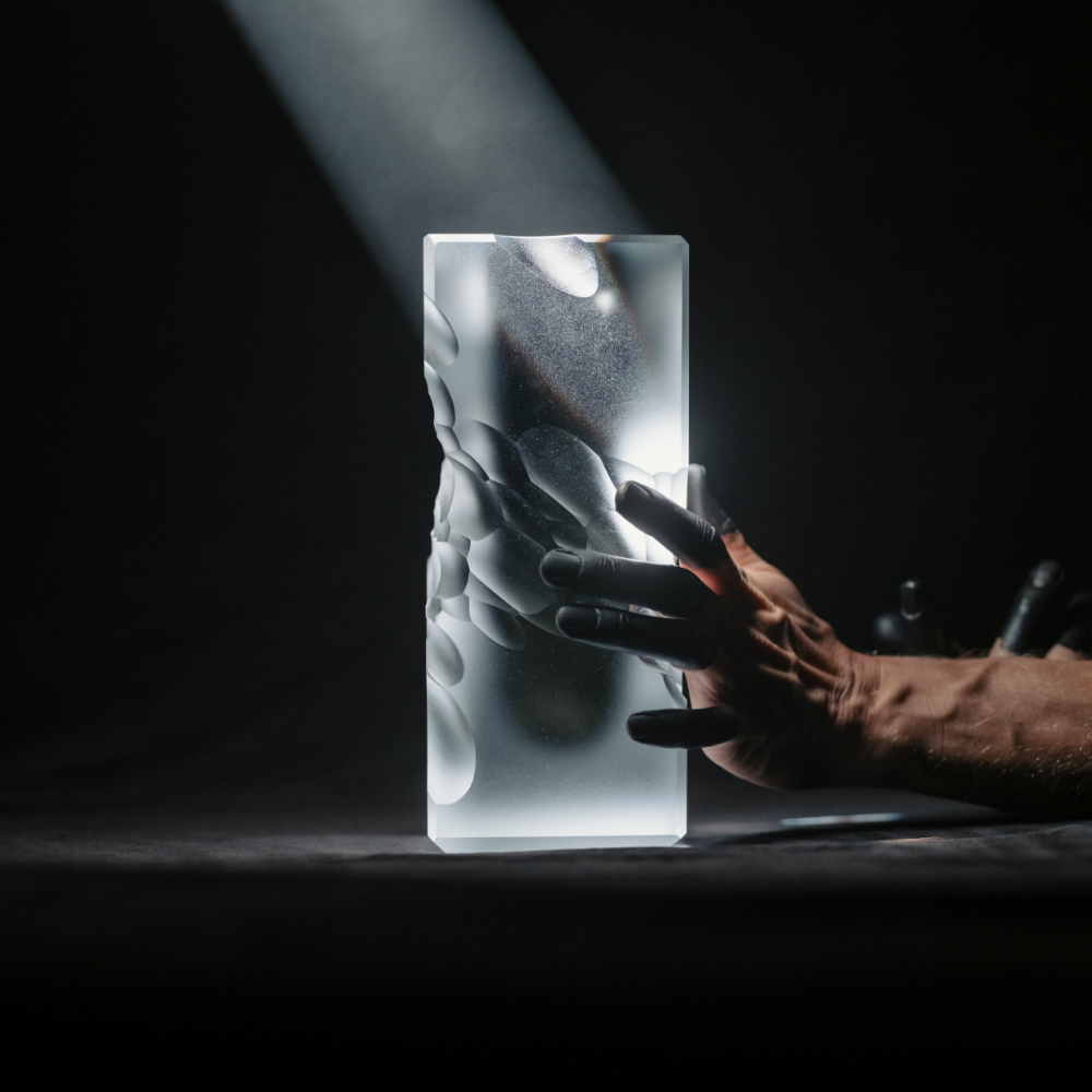 Vase EDGE Unreality 27 cm black