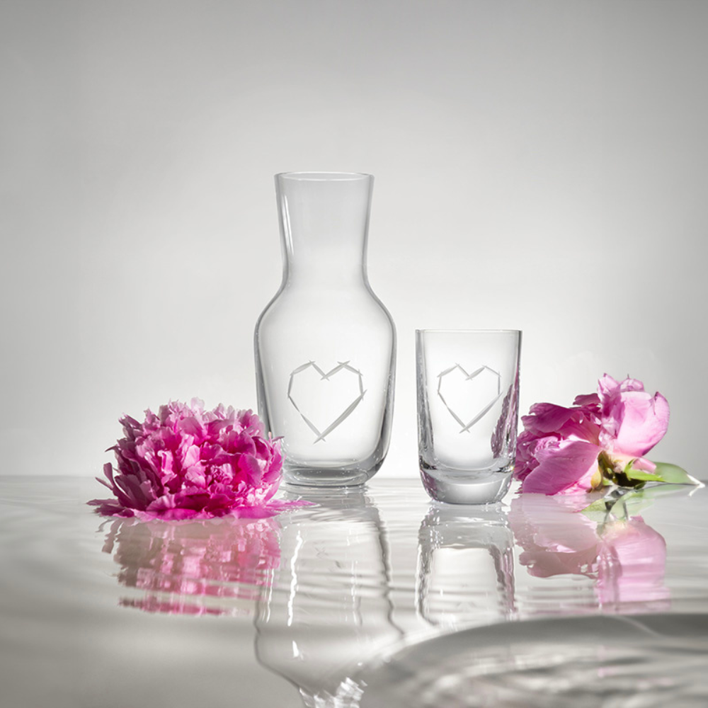 Karafa Love I 1200 ml + 2 sklenice  Love I 200 ml