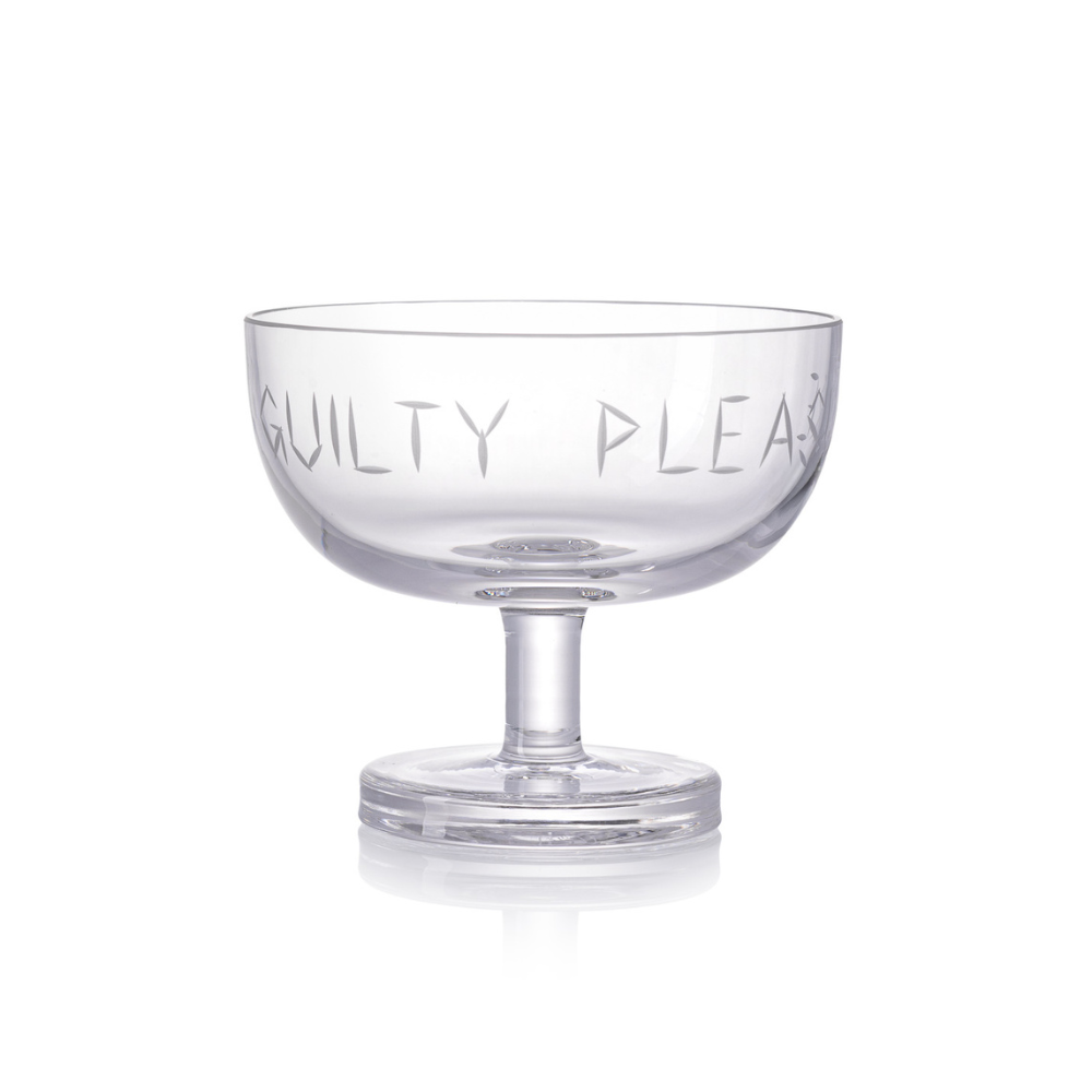 Zmrzlinový pohár GUILTY PLEASURE L clear