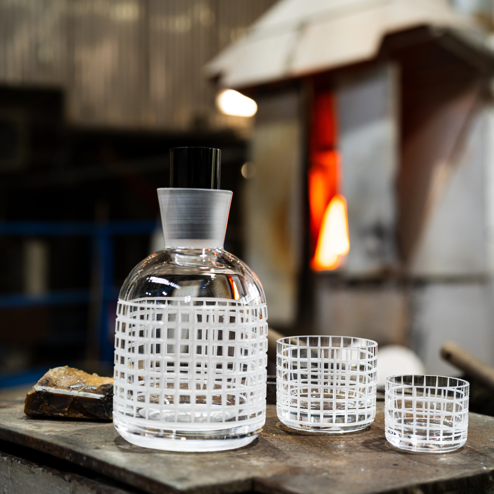 Karafa Quadrata 1000 ml Matte