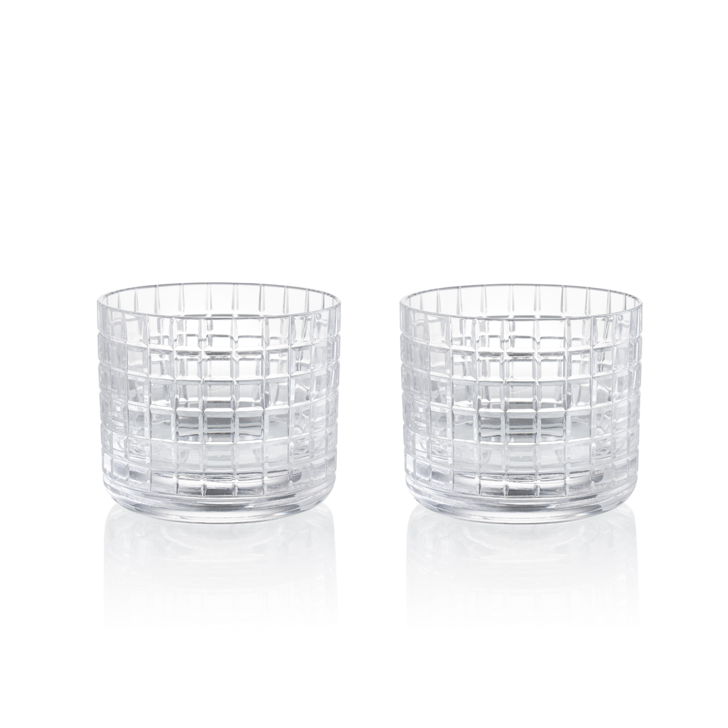 Sklenice na whiskey Quadrata 250 ml Gloss, sada 2 kusů